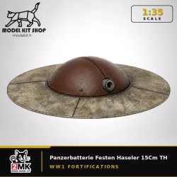 1:35 - WW1 Panzerbatterie Festen Haseler 15Cm TH
