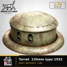 1:72 - WW2 - Ligne Maginot - Tourelle 135mm type 1932