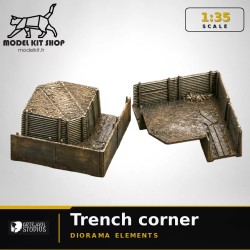 1:35 - WW1 Diorama Coin de Tranchée