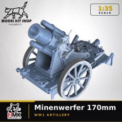1:35 - WW1 - Minenwerfer 170mm Allemand