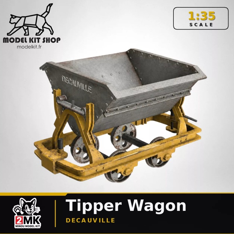 1:35 - WW1-WW2 Wagonnet Benne "Decauville"