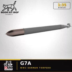 1:35 - WW2 German Torpedo G7A