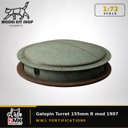 1:72 - Turm Galopin 155mm R MOD 1907