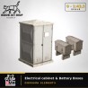 0 (1:43.5) - Armoire électrique et boîtes à accus pour signaux