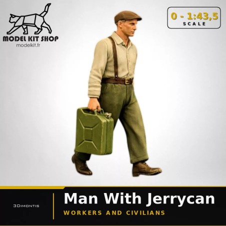 0 (1:43.5) - Homme portant un jerrycan