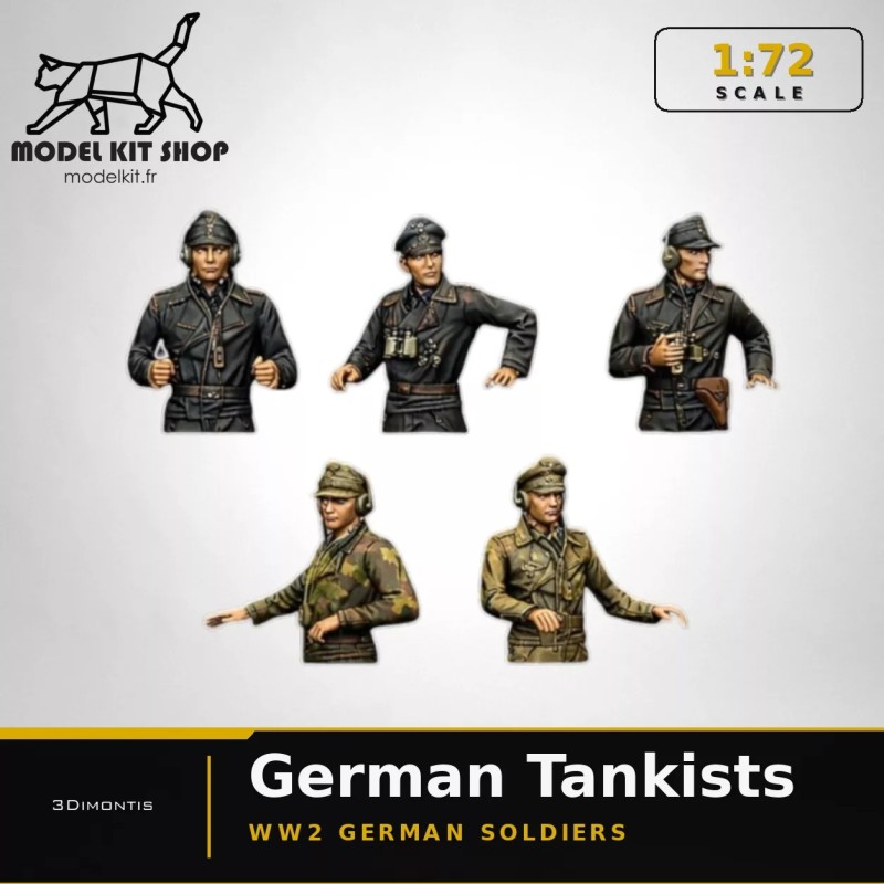 1:72 - Tankistes Allemands (Torso)