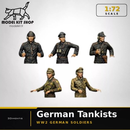 1:72 - Tankistes Allemands (Torso)
