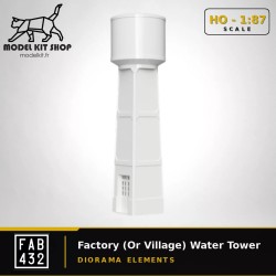 HO (1:87) - Château d'eau d'usine ou de village