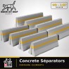 HO (1:87) - Séparateurs Béton (X 8)