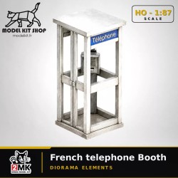 HO (1:87) – Cabina telefonica francese