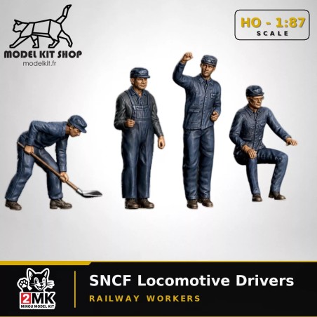 HO (1:87) - Conducteurs locomotive SNCF
