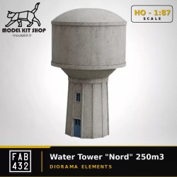 HO (1:87) - Château d'eau Nord 250m3