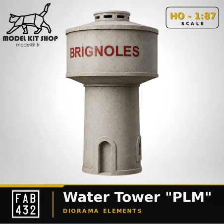 HO (1:87) - Château d'eau PLM
