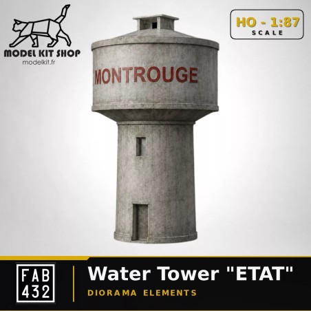HO (1:87) - Château d'eau ETAT