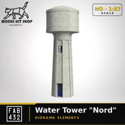HO (1:87) - Château d'eau Nord