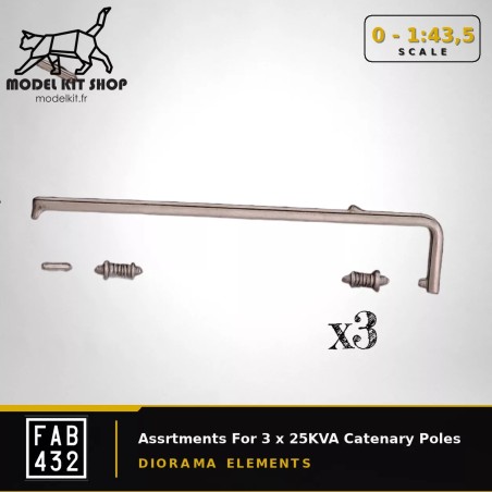 0 (1:43.5) -  Poteaux caténaire 25KV