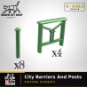 0 (1,43.5) - Barrières et poteaux de ville