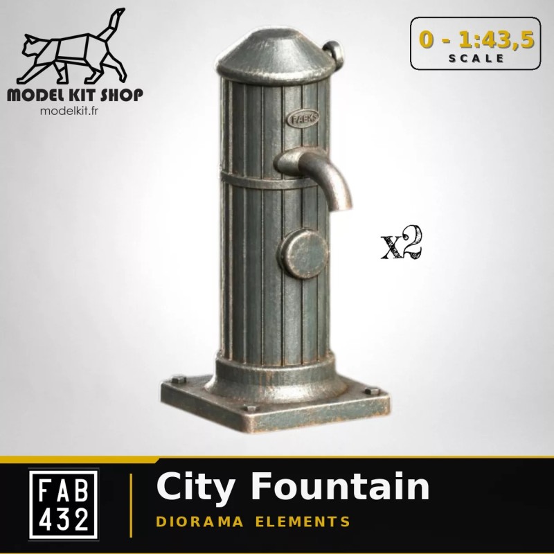 0 (1:43.5) - Fontaine de ville (x 2)