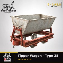 0 (1:43.5) - Wagonnet "Decauville" - Type 25 (Voie de 60)