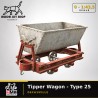 0 (1:43.5) - Wagonnet "Decauville" - Type 25 (Voie de 60)