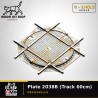 0 (1:43.5) - Plaque Tournante Decauville 2038B (Voie de 60cm)