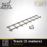 0 (1:43.5) - Rails Decauville (Voie de 60)  x 5