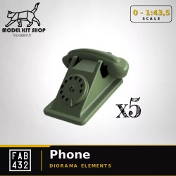 0 (1,43.5) - Téléphone (x 5)