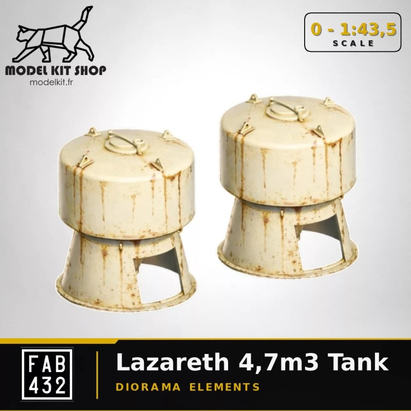 0 (1:43.5) - Container Lazareth 4,7m3