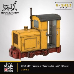 0 (1:43.5) - DEUTZ OMZ 117 - Version "Tacots des lacs" (Ecartement de 14mm)