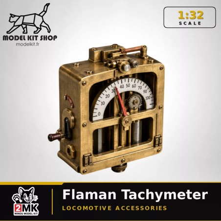 1:32 - Locomotive 141-R - Tachymetre Flaman
