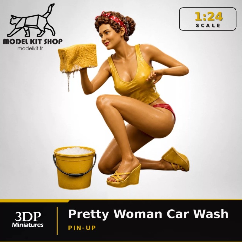 1:24 Serie - Pinup Car Wash 3