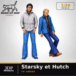 1:24 - Starsky et Hutch (Compatible Revell '76 Ford Torino)