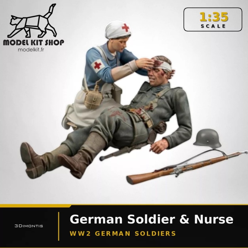 1:35 - WW2 Soldat Allemand et infirmière