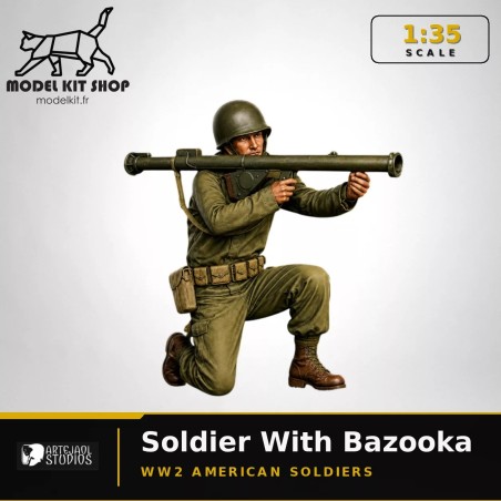 1:35 - WW2 Soldats américains Bazooka