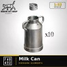 1:32 -  Bidons de lait de 30L (x 10)