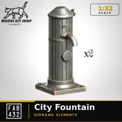 1:32 - Fontaine de ville (x 2)