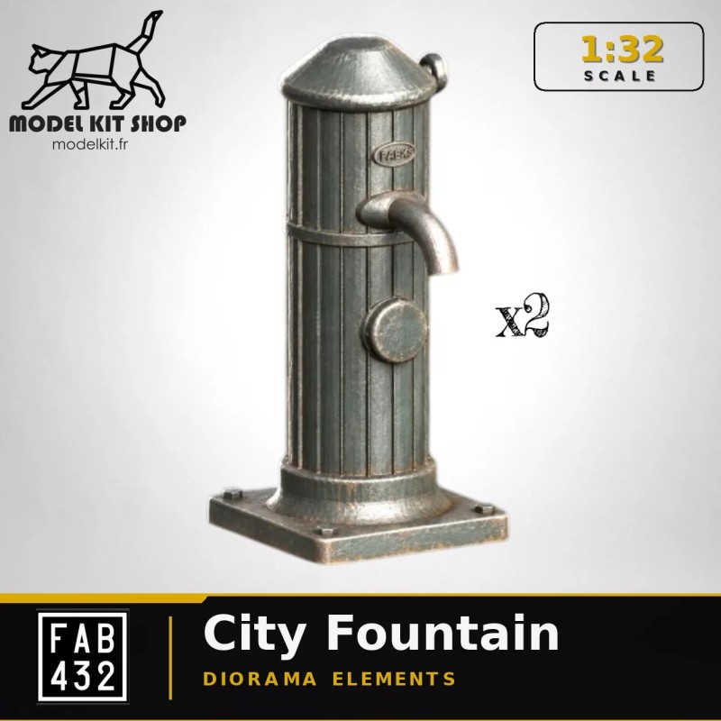 1:32 - Fontaine de ville (x 2)