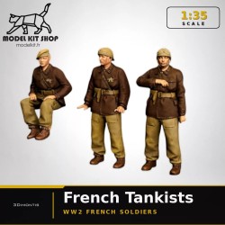 1:35 - WW2 Tankistes Francais