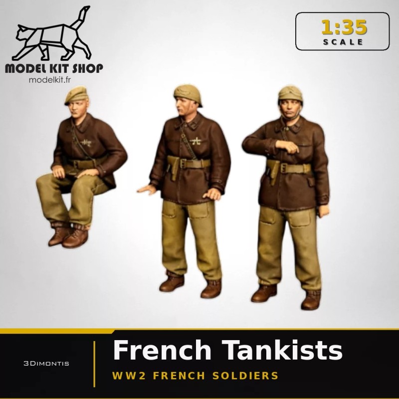 1:35 - WW2 Tankistes Francais
