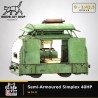 0 (1:43.5) - WDLR Semi-Armoured Simplex 40HP (Avec intérieur)