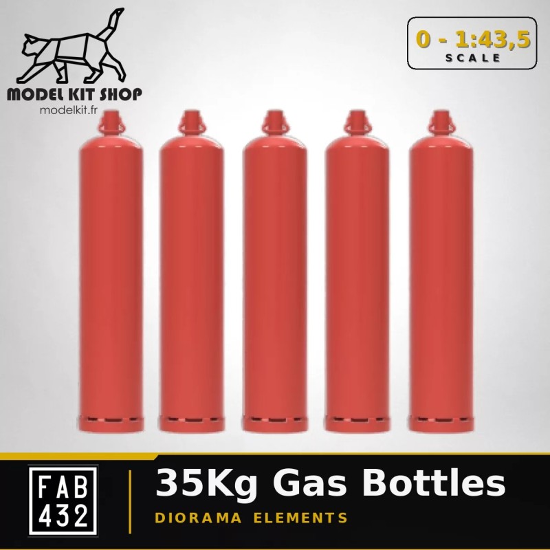 0 (1:43.5) - Bouteilles de gaz de 35kg