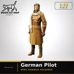1:32 - WW1 Pilote Allemand