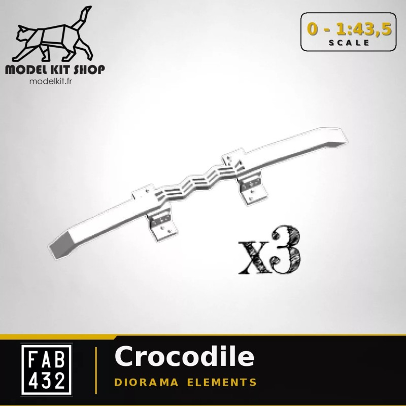 0 (1:43.5) - Crocodile d'éssais de dépot (x 3)