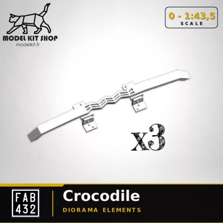0 (1:43.5) - Crocodile d'éssais de dépot (x 3)