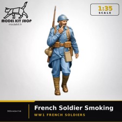 1:35 - WW1 Soldier Französisch Rauchen