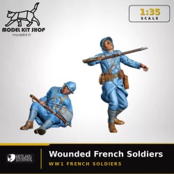 1:35 - WW1 Soldats Français bléssés