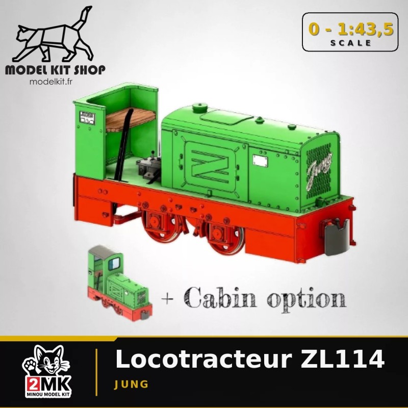0 (1:43.5) - Locotracteur Jung ZL114