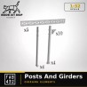 1:32 - Poteaux et poutrelles
