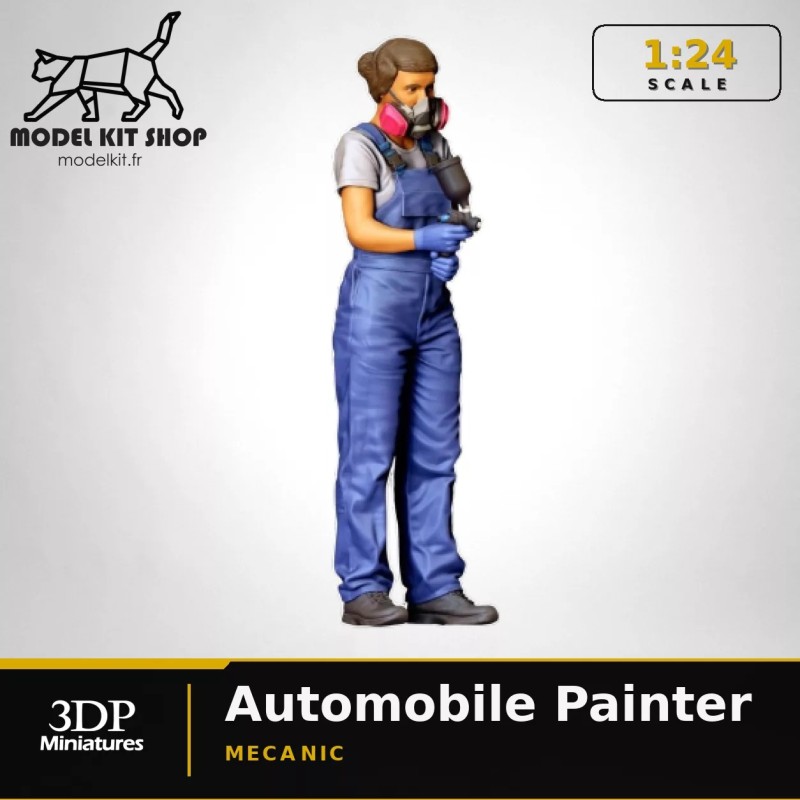 1:24 - Peintre Automobile - Femme