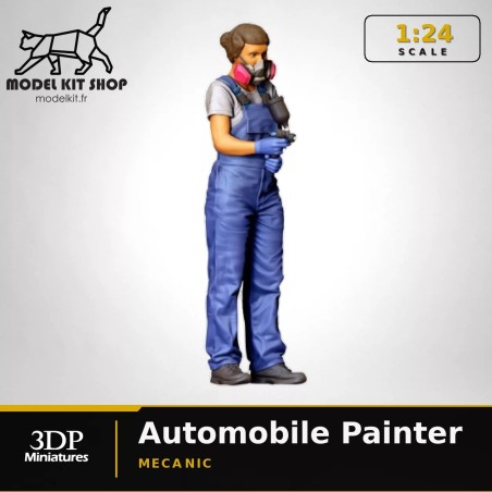 1:24 - Peintre Automobile - Femme